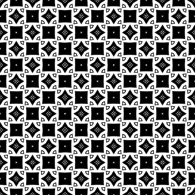 Black and white seamless pattern texture Greyscale ornamental graphic design