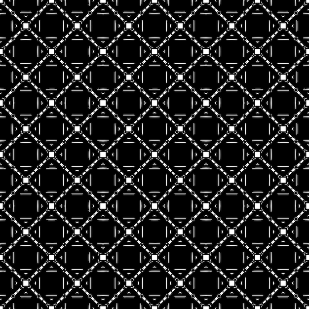 Black and white seamless pattern texture Greyscale ornamental graphic design