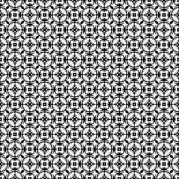 Black and white seamless pattern texture Greyscale ornamental graphic design