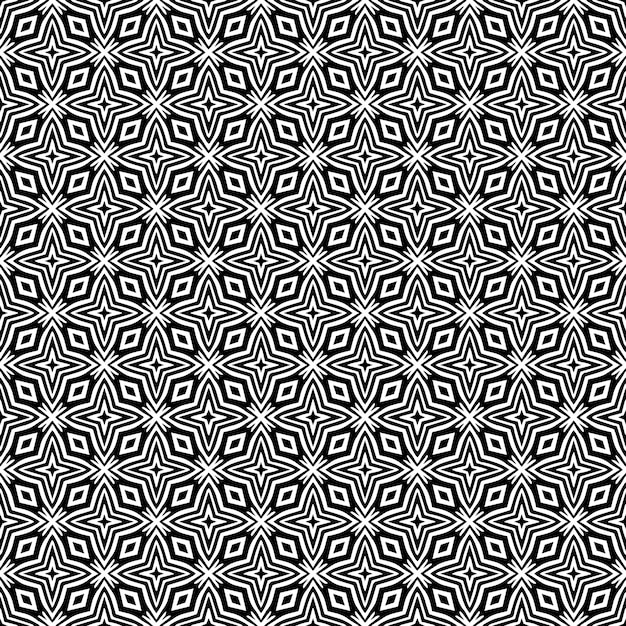 Black and white seamless pattern texture Greyscale ornamental graphic design