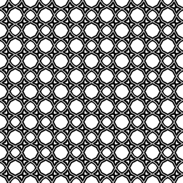 Black and white seamless pattern texture Greyscale ornamental graphic design