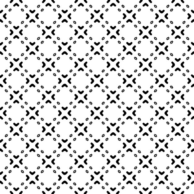 Black and white seamless pattern texture Greyscale ornamental graphic design