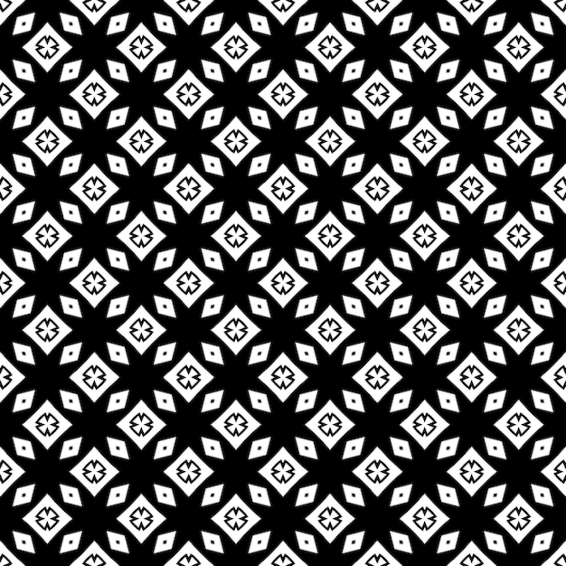 Black and white seamless pattern texture Greyscale ornamental graphic design