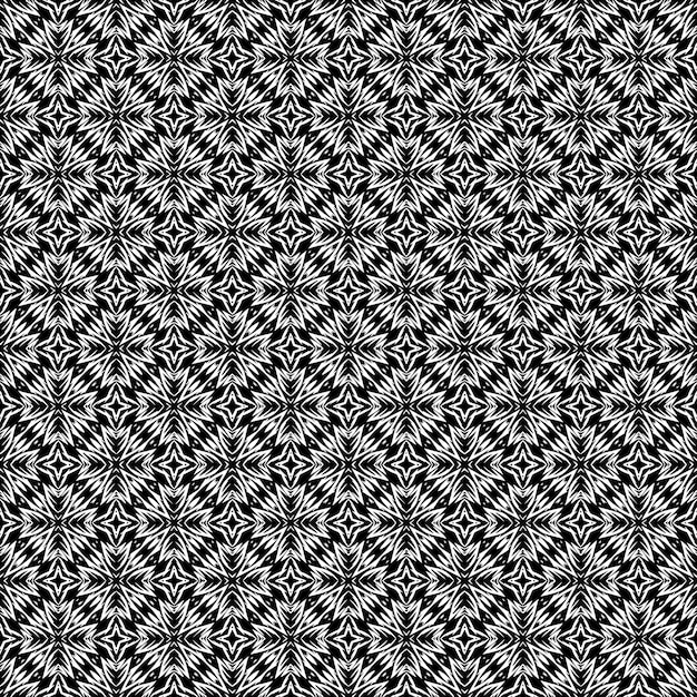 Black and white seamless pattern texture Greyscale ornamental graphic design