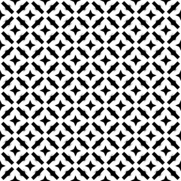 Black and white seamless pattern texture Greyscale ornamental graphic design