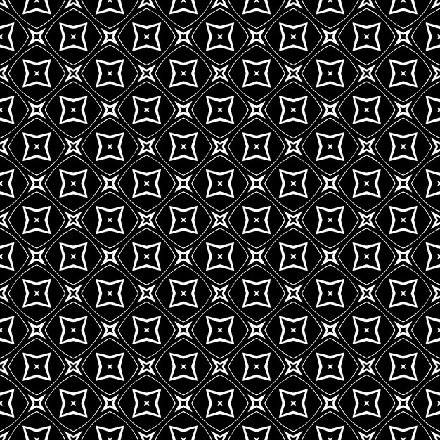 Black and white seamless pattern texture Greyscale ornamental graphic design