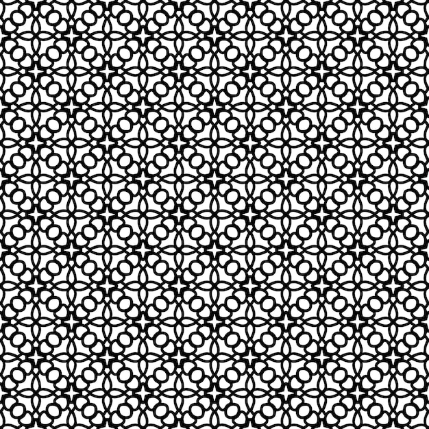 Black and white seamless pattern texture Greyscale ornamental graphic design