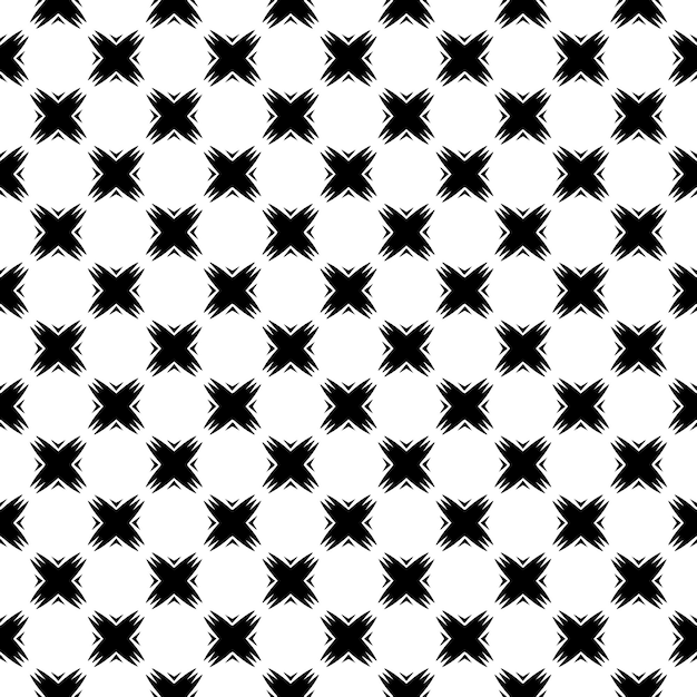 Vector black and white seamless pattern texture greyscale ornamental graphic design