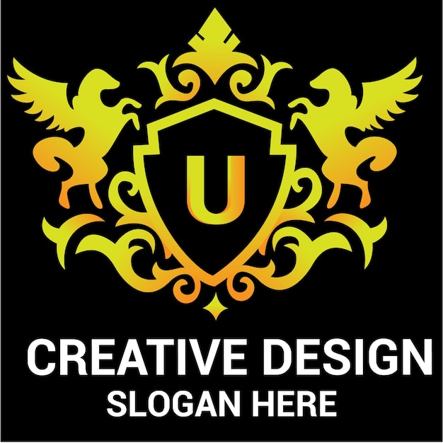 A black and white sign that says " creative design " on it.