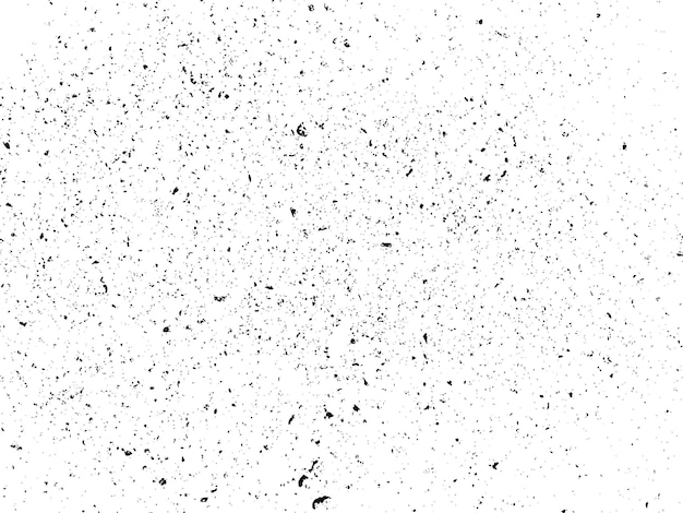 Vector black and white splatter on a white background