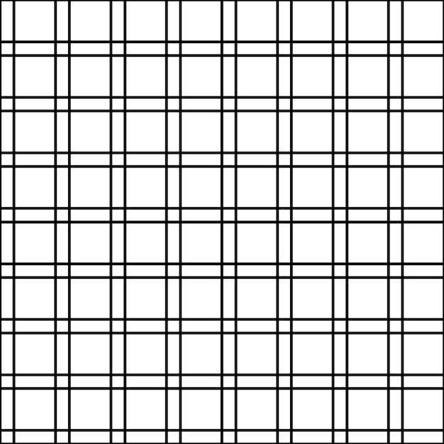 Black and white tablecloth seamless pattern Seamless checkered pattern Modern tablecloth texture