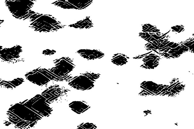 Vector black and white texture vector image