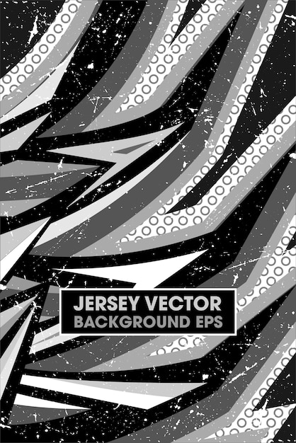 Vector black and white vector background with grunge