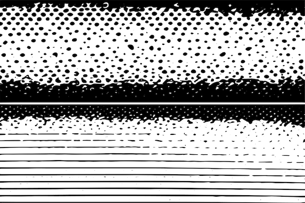 black and white vector image of overlay monochrome grunge background texture