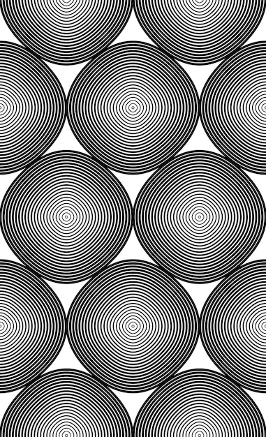 Black and white vector ornamental pattern, seamless art background decorated with monochrome lines, best for graphic and web design. Geometric ornate decoration.