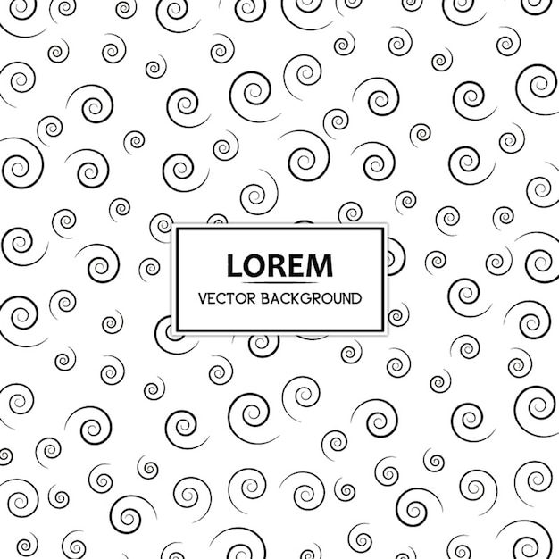 Black and White Vector Pattern Background