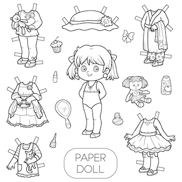 Bonecas de Papel - Paper Dolls