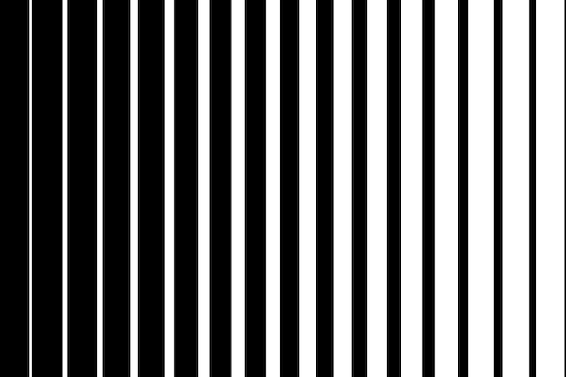 Vector black and white vertical halftone gradient line stripes pattern background vector