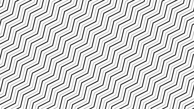 黒と白のジグザグパターンの背景は織物のスタイルまたはテクスチャ要素です