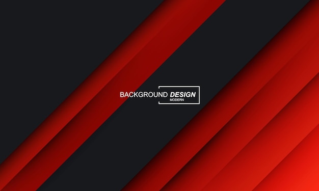 Black with red color modern background