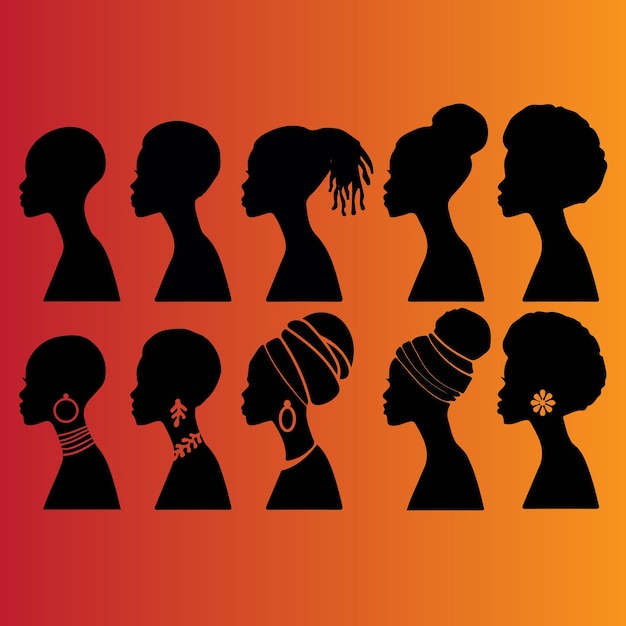 Black Woman Silhouette