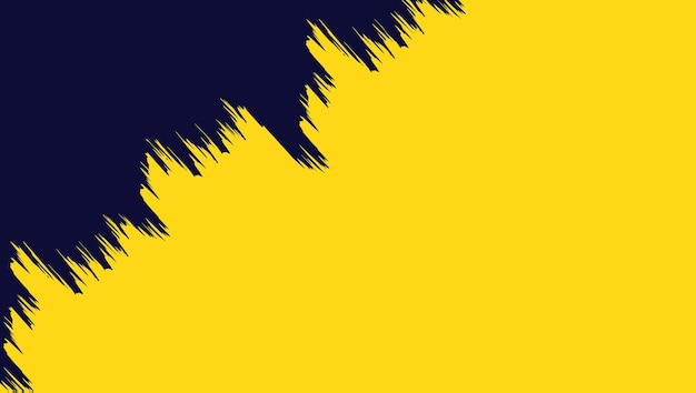 Premium Vector | Black and yellow grunge modern youtube thumbnail background