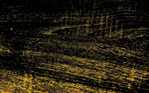 Sfondo nero e giallo effetto texture grunge con concetto di texture ruvida sovrapposta in difficoltà