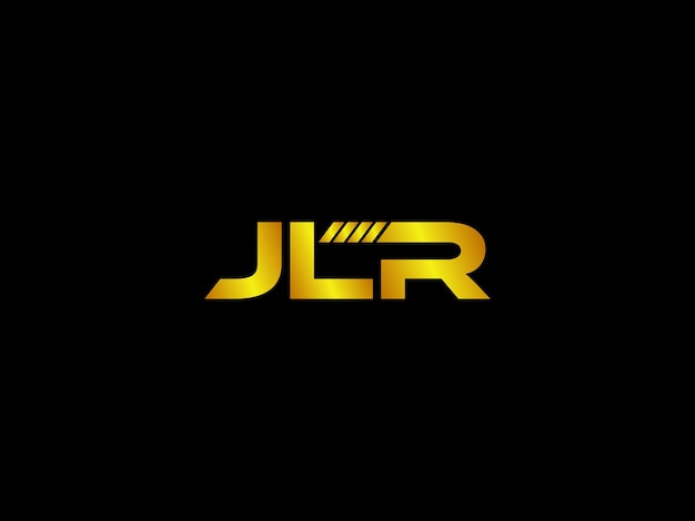 A black and yellow logo for a new company called jr