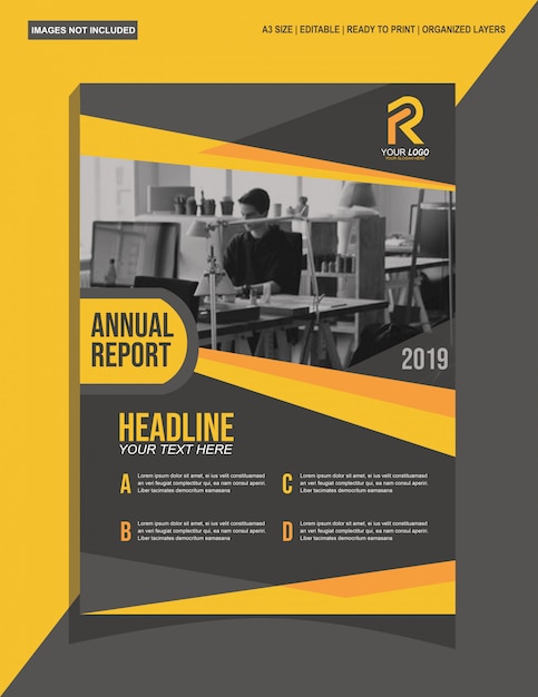Black Yellow Modern Brochure
