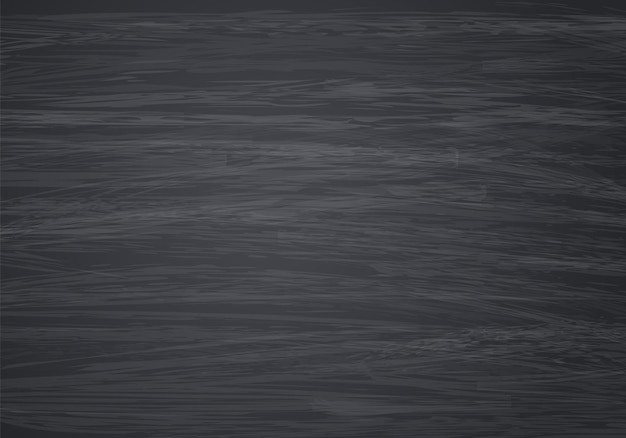 ブラックボードの背景 黒いチョークボードにチョークの痕跡があり スクール・グランジの板の質感