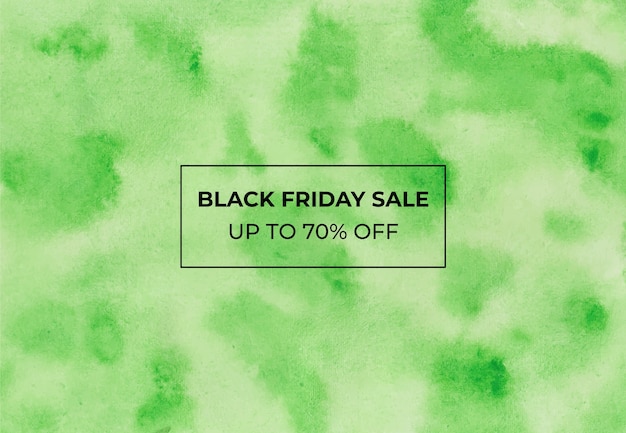 Blackfriday sale watercolor background