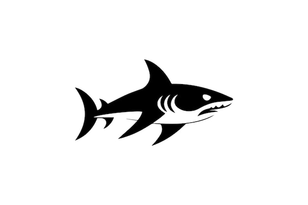 Vector blacknose shark icon