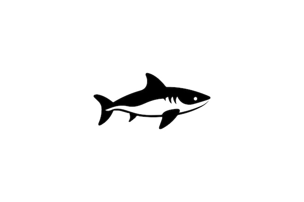 Vector blacknose shark icon