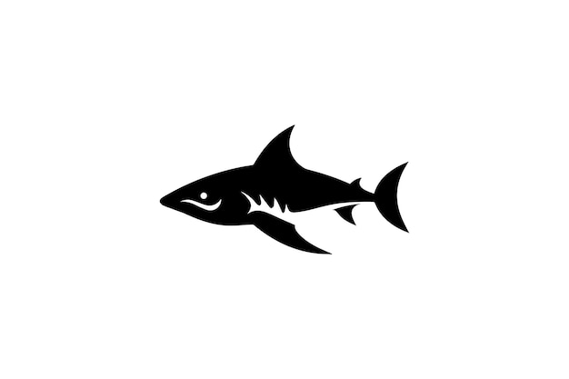 Vector blacknose shark icon