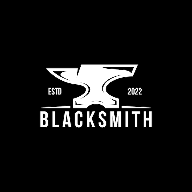 BLACKSMITH 건축 로고 디자인