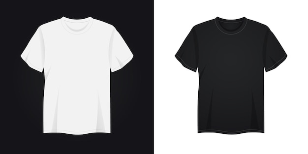 BLACKWHITE 벡터 TSHIRT 디자인 일러스트레이션