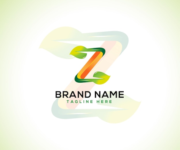 Blad logo 3D-letter Z