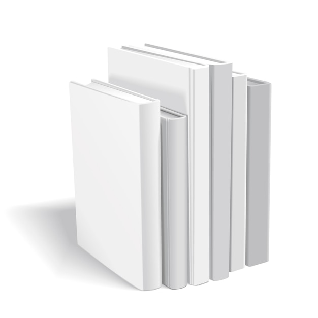 Vector blanco boeken