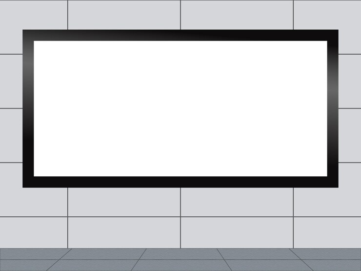 Vector blank billboard design