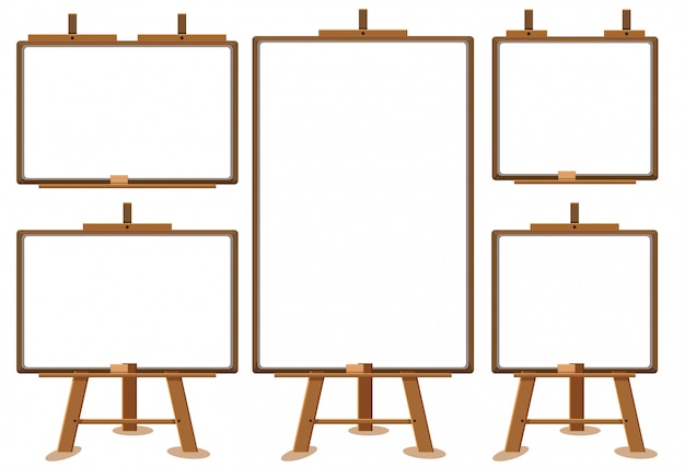 Blank boards set