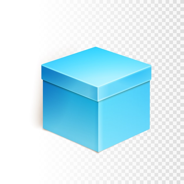 Blue Box Clip Art at  - vector clip art online, royalty free &  public domain