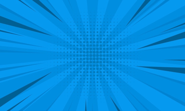 Vector blank burst comic abstract background