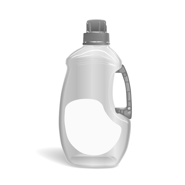 Blank detergent bottle