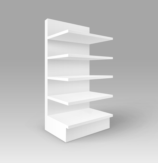 Blank Exhibition Trade Stand Shop Rack