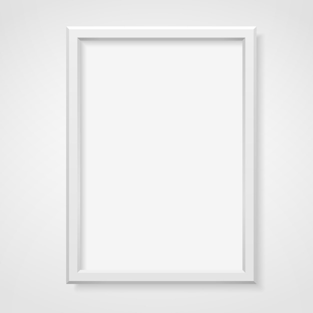 Blank frame a4 size vector eps10 illustration