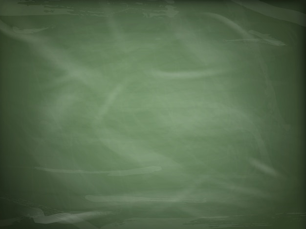 Blank green chalkboard, blackboard texture with copy space.