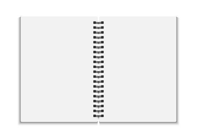 空白のノートブックを開きます。図