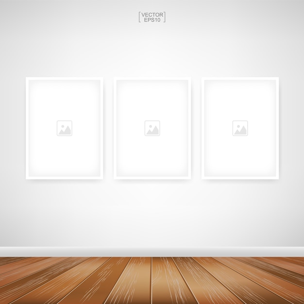 Blank photo frame illustration