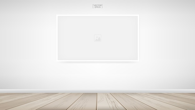 Blank photo frame illustrazione