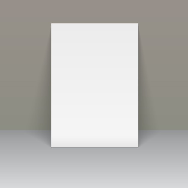 Blank poster